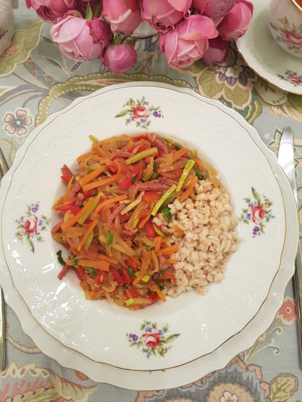 Вкусное овощное рагу для всей семьи