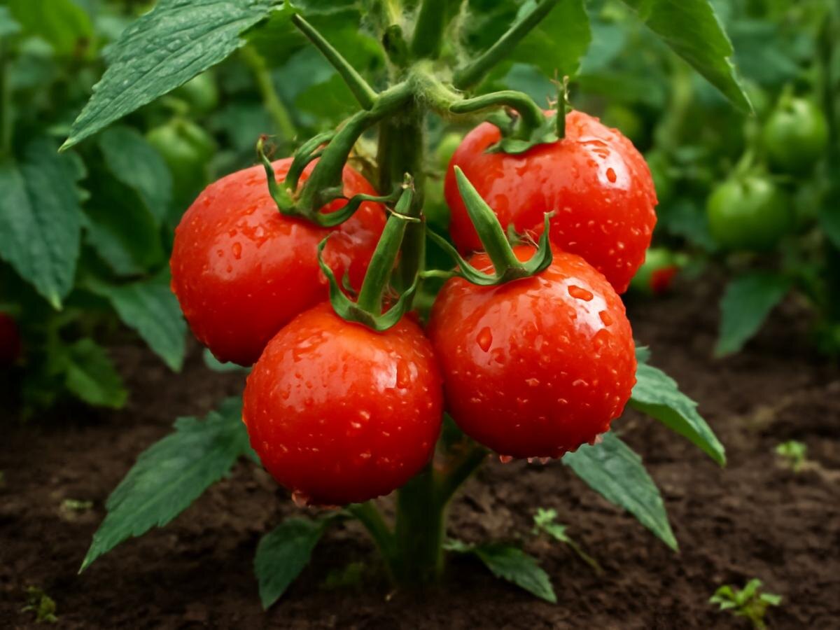 Эффективный способ ускорить созревание помидоров с помощью древесной золы