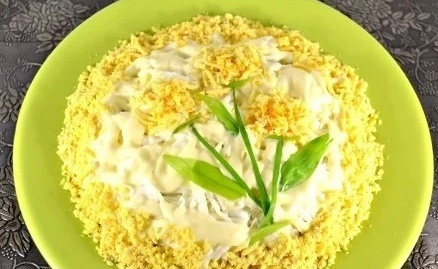 Салат "Одуванчик"