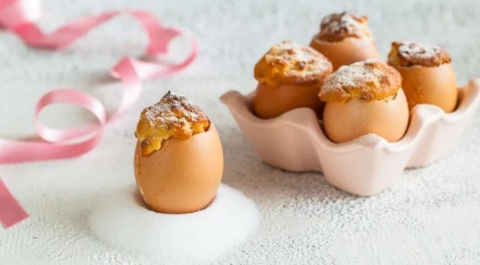 Кексики в яичной скорлупе: удивите гостей на празднике