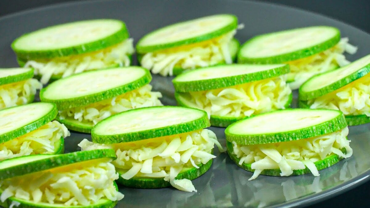 Кабачки с сыром: быстрая закуска, которая удивит вас