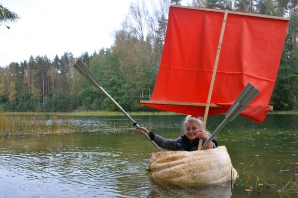 Гигантская тыква на просторах Петербурга: необычное приключение Юлии Богдановой