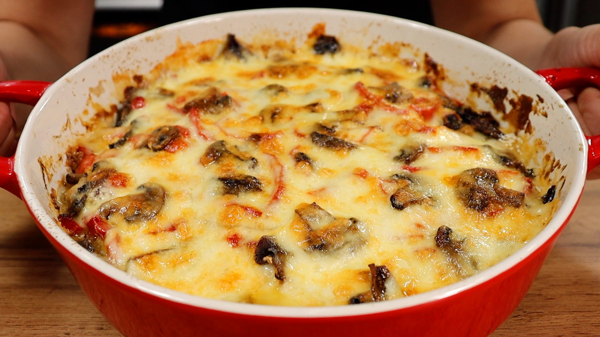 Сытная запеканка в одной посуде для занятий домашней кулинарией