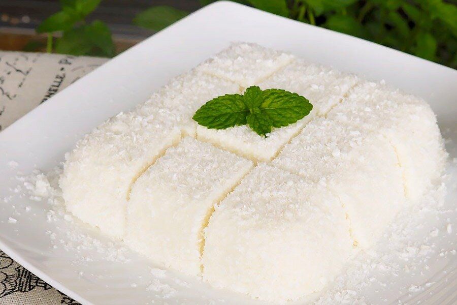 Как приготовить нежный молочно-кокосовый пудинг