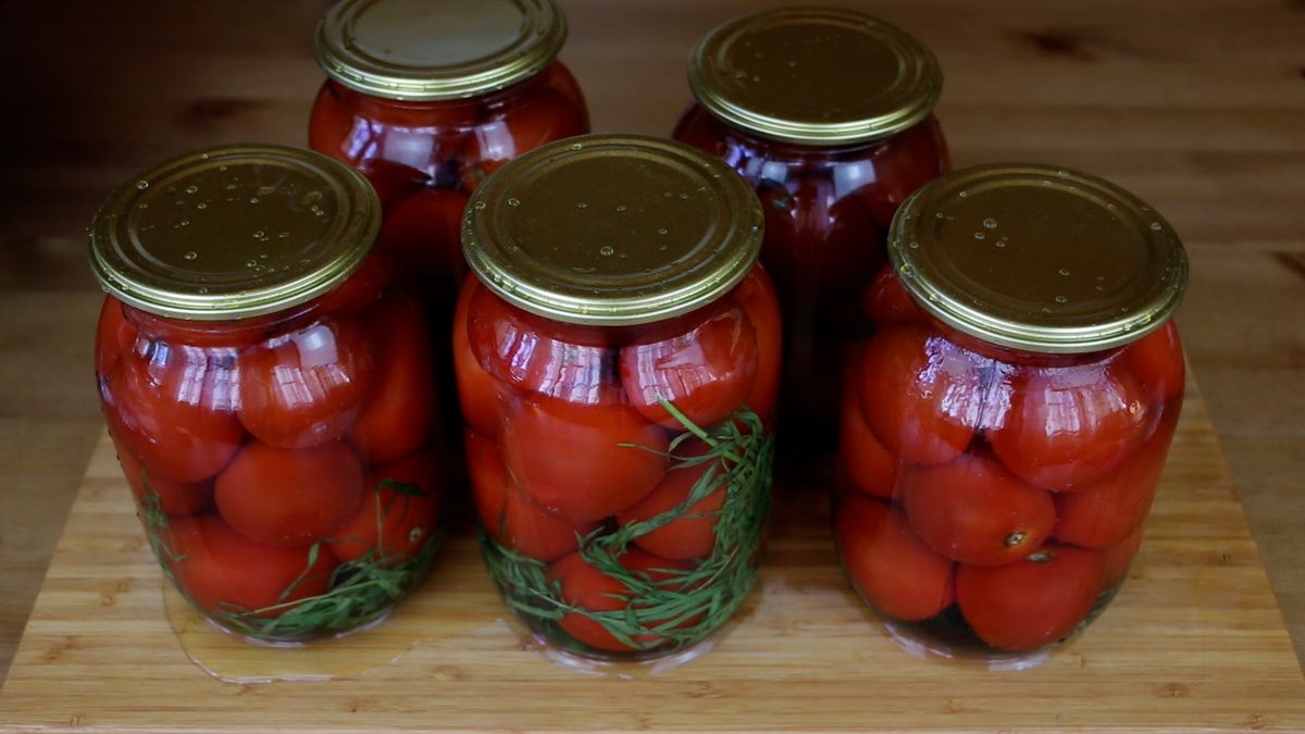 Помидоры на зиму по проверенному рецепту