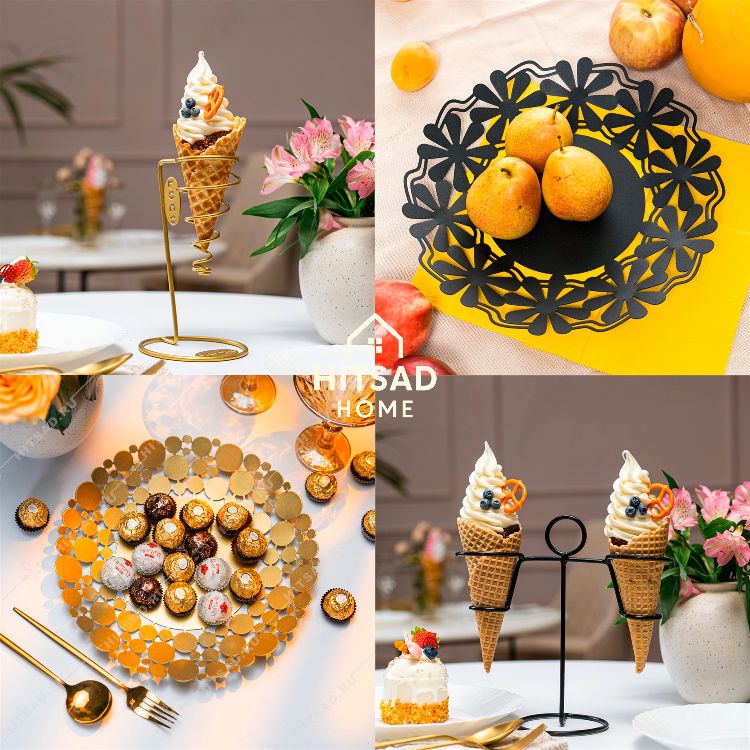 Элегантная подача: как сервировочные подставки и фруктовницы HiTSAD Home меняют привычный интерьер