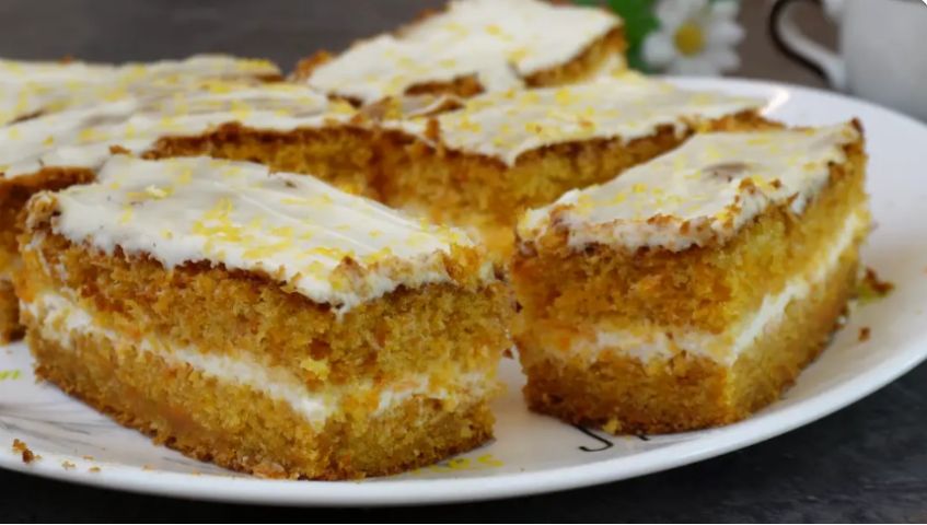 Необычный морковный торт, который станет вашим любимым десертом
