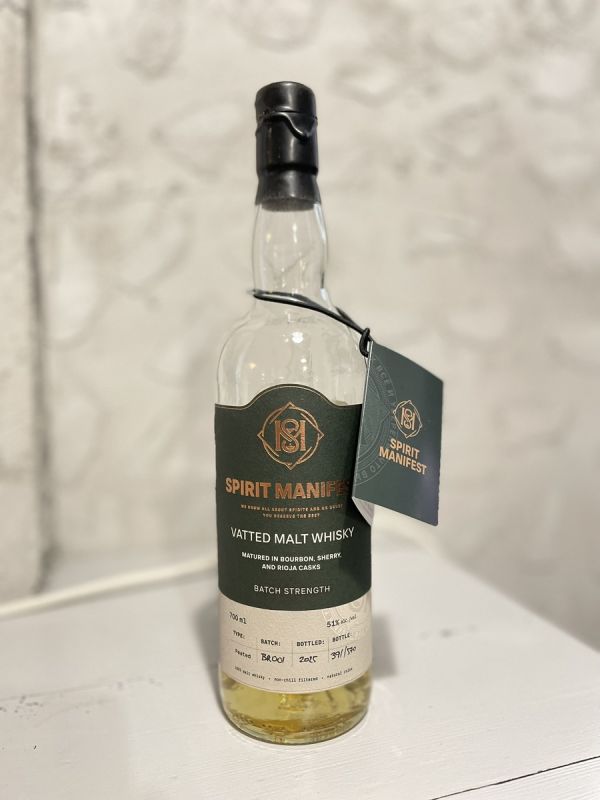 Препарируем виски Spirit Manifest Vatted Malt: в чем его уникальность?