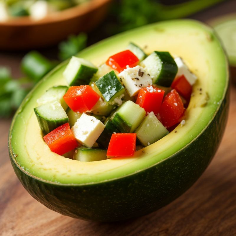 Нежный авокадо-салат: идеальный завтрак для бодрого утра