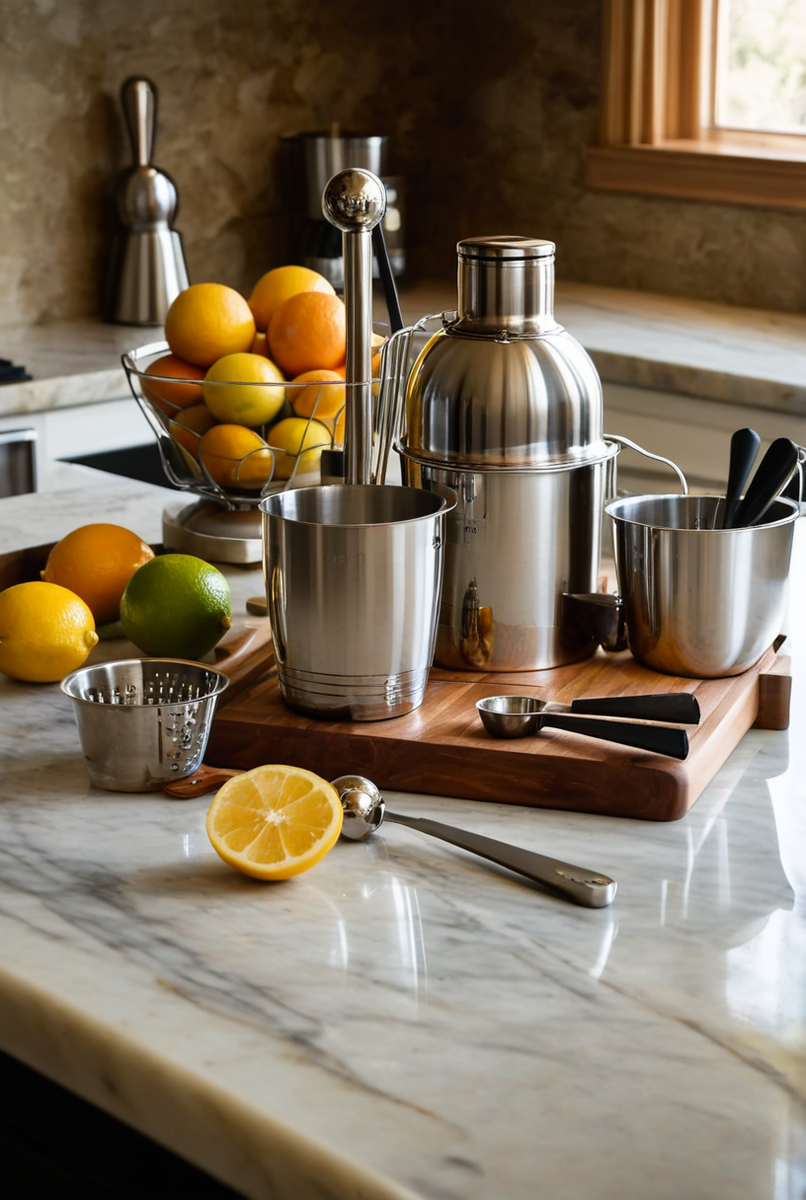 Как создать идеальный домашний бар с помощью правильного набора инструментов