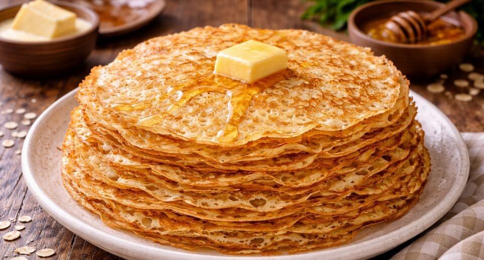 Как бабушка готовила кружевные блинчики: простой рецепт к Масленице