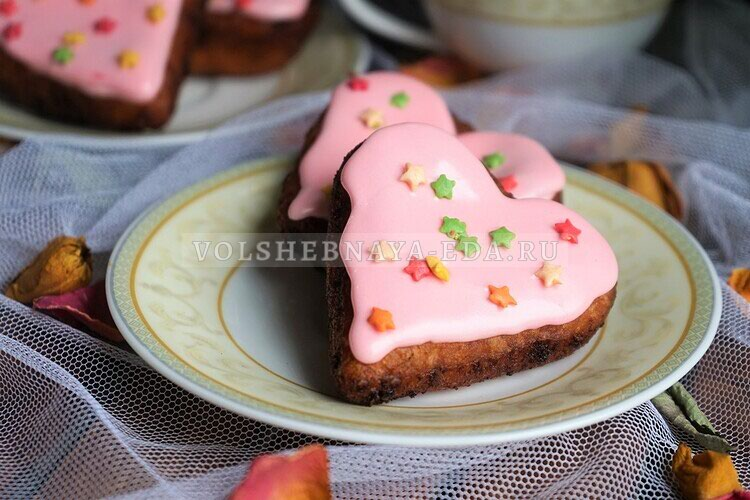 Творожные пончики: сладкое сердечко к Дню Валентина