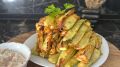Как приготовить кабачки в духовке с чесночным соусом