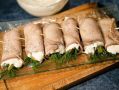 Вкусные рулетики из говяжьего языка: просто и оригинально