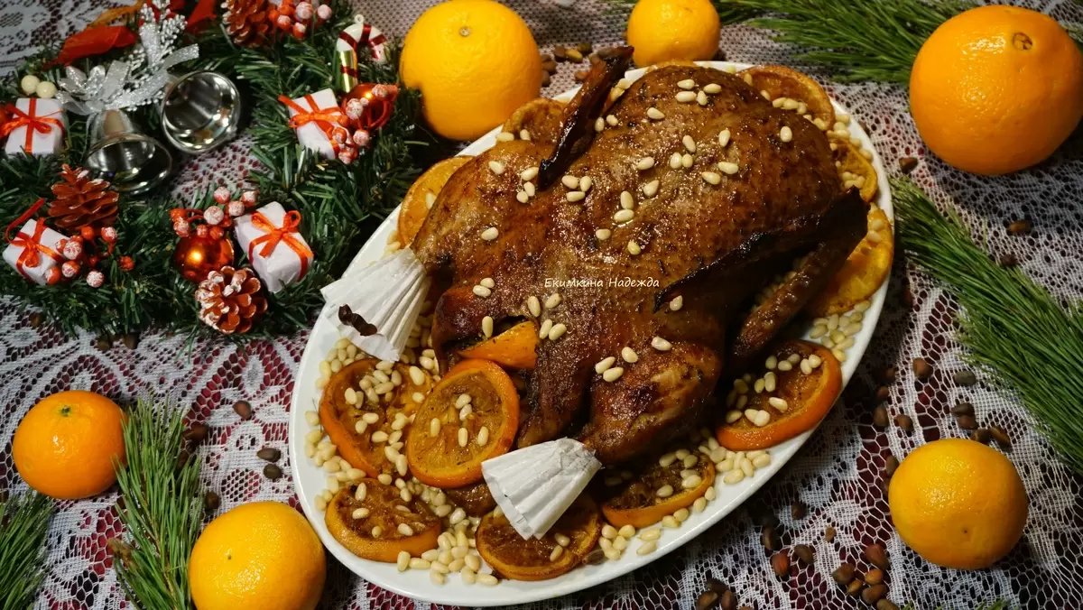 Праздничная утка с апельсинами: идеальное блюдо для Рождества