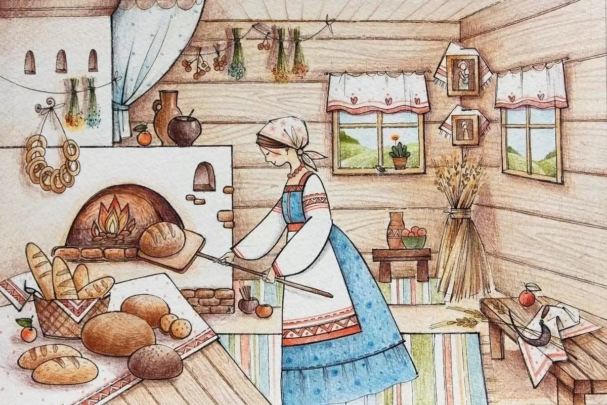 На Руси: пироги как символ изобилия и реальная крестьянская кухня
