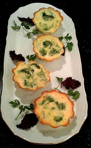 Омлет с брокколи