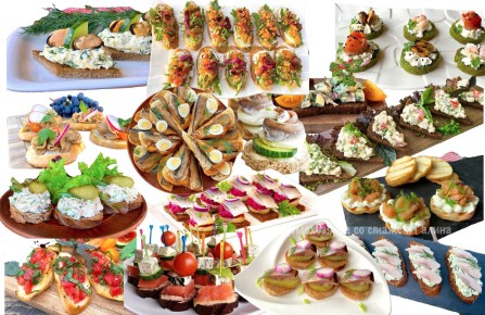 Бутерброды для идеального праздничного стола: 15 кулинарных хитростей