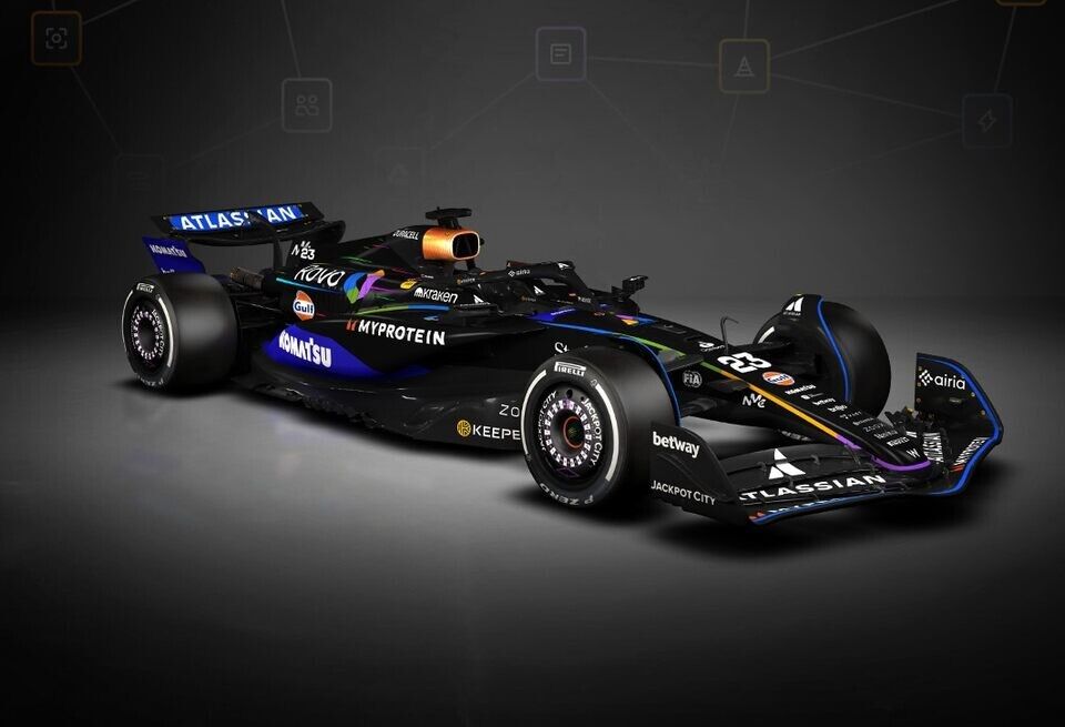 Williams представит уникальную черную ливрею на Гран При Лас-Вегаса